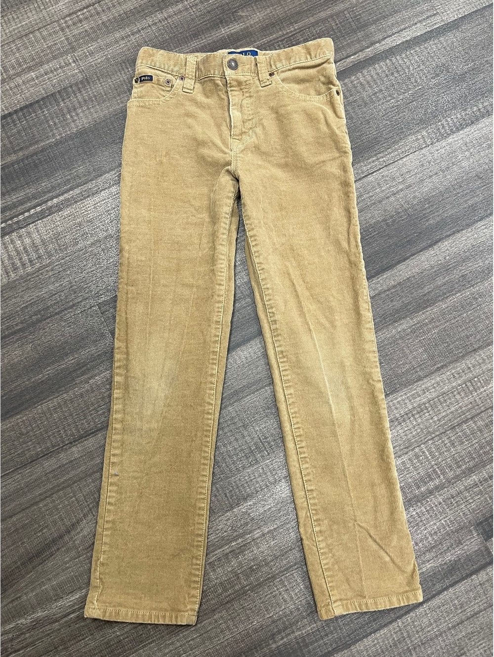 Polo Ralph Lauren Boys' Tan Corduroy Pants Size 7 - Picture 1 of 5